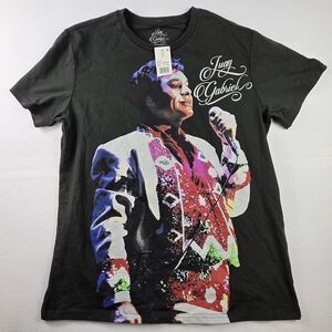 Juan Gabriel Black Graphic Concert T-Shirt Size Large New with Tags
